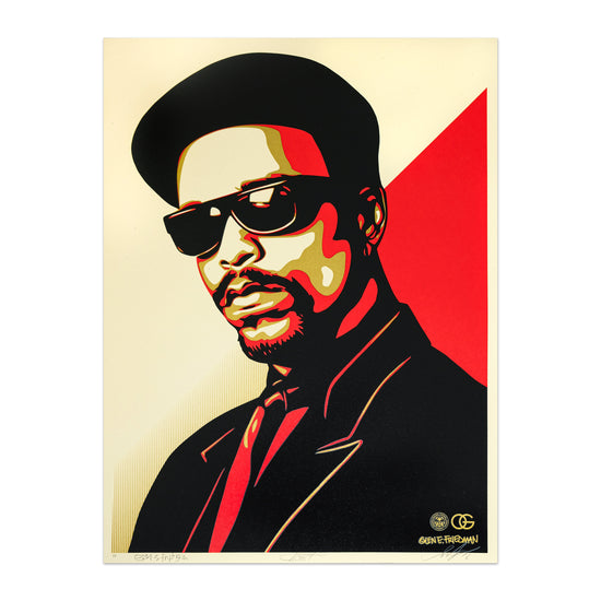 Shepard Fairey "Ice-T OG Red, 2016" Archive Print