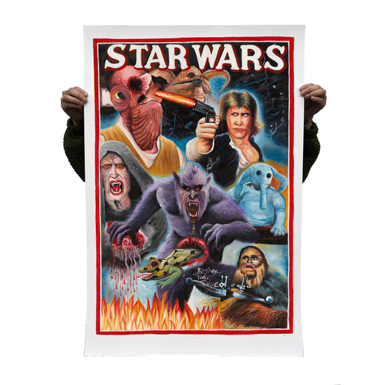 Deadly Prey Gallery "Star Wars" Print