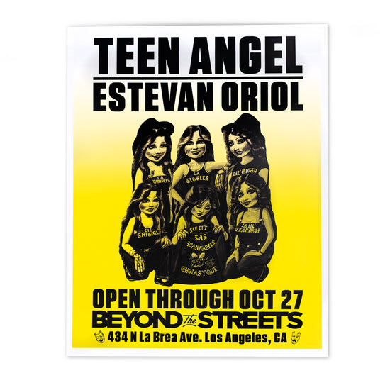 Teen Angel x Estevan Oriol "Dedicated To You (Teen Angels)" Show Poster