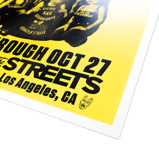 Teen Angel x Estevan Oriol "Dedicated To You (Teen Angels)" Show Poster