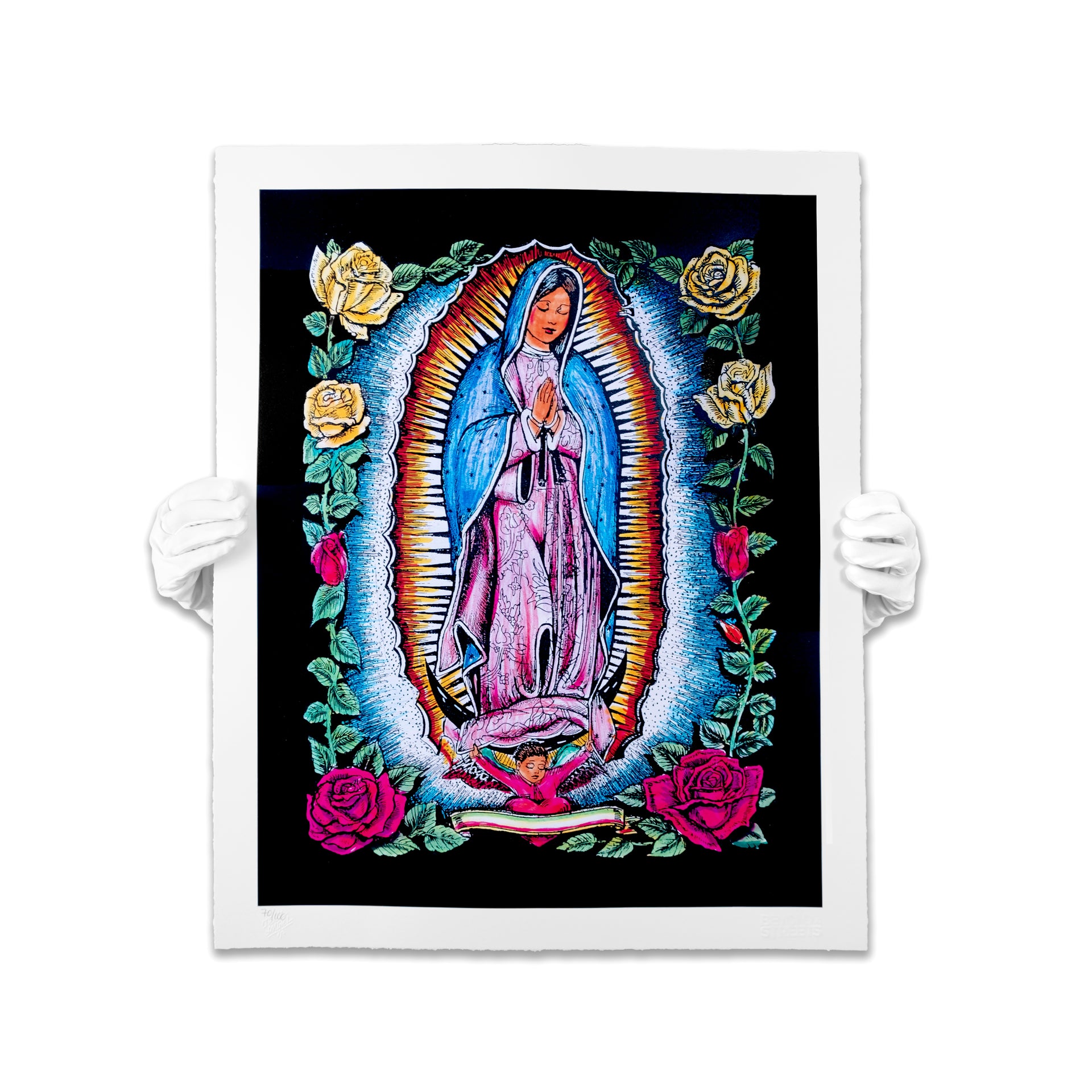 Teen Angel's "La Virgen" Print