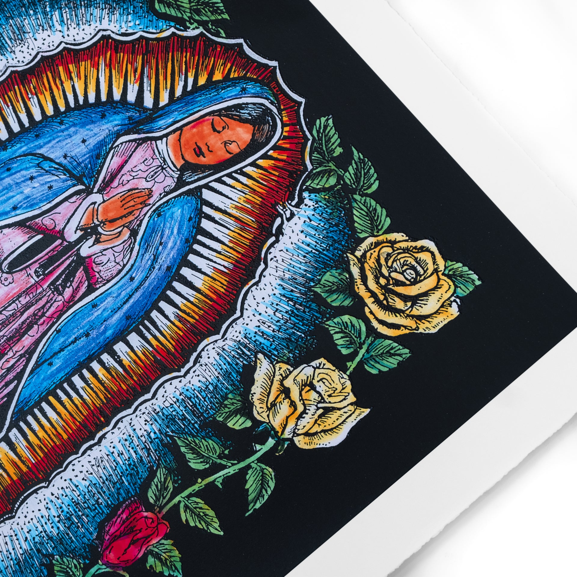 Teen Angel's "La Virgen" Print