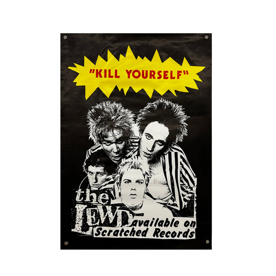 Kill Your Idols "The Lewd" Vintage Poster