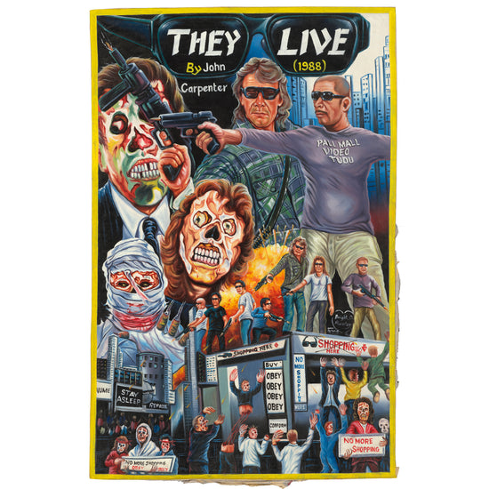 Deadly Prey Gallery "They Live" Original Artwork