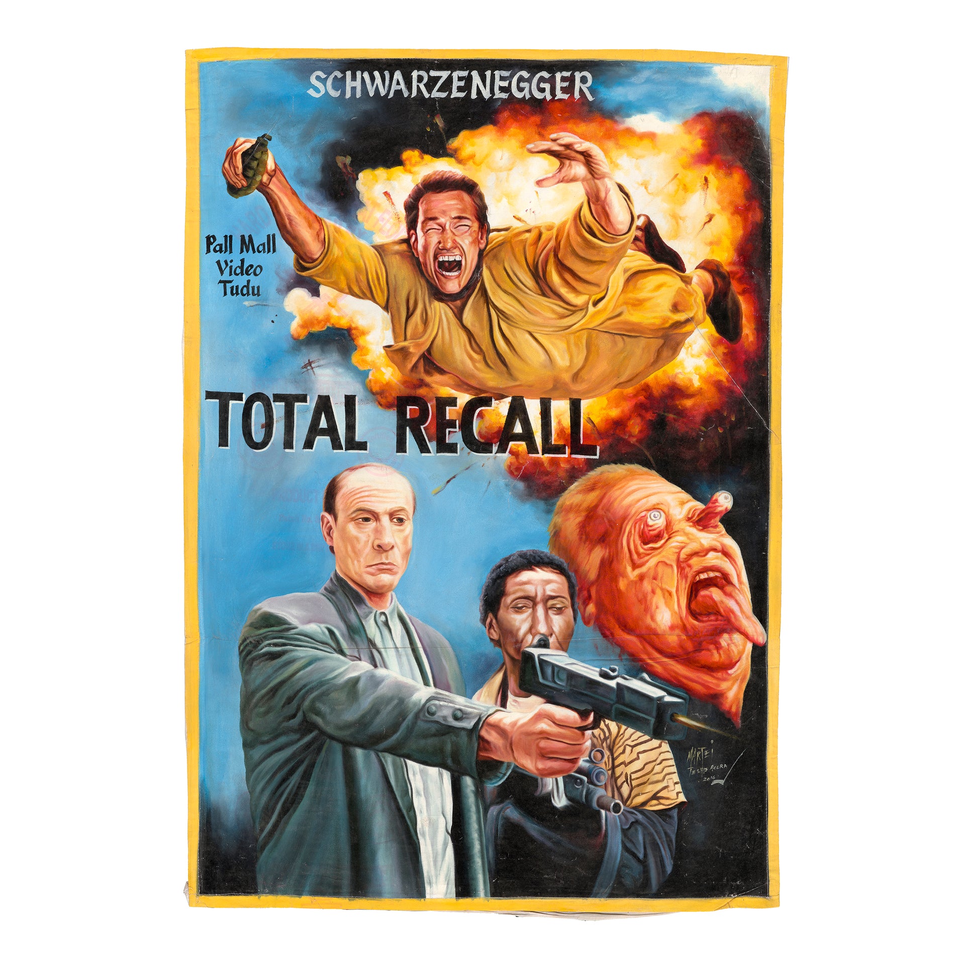 Deadly Prey Gallery "Total Recall (Last Action Hero)" Original Artwork