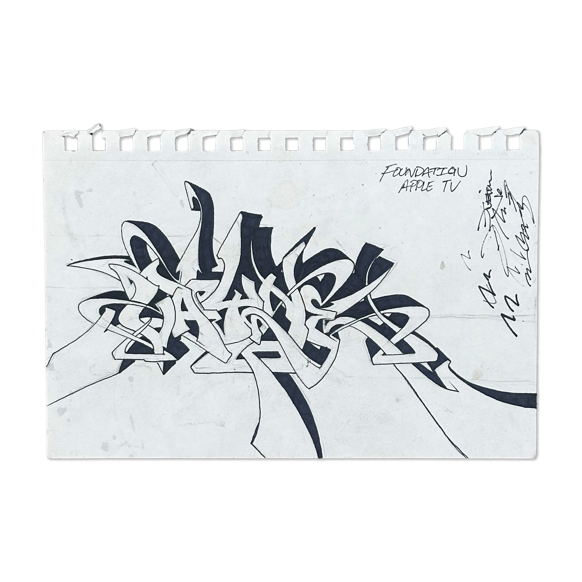 VAYNE « Sans titre 02 » Œuvre originale