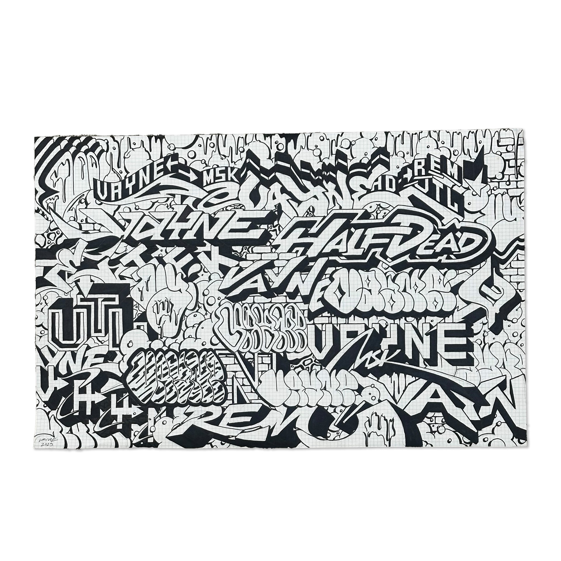 VAYNE « Sans titre 04 » Œuvre originale