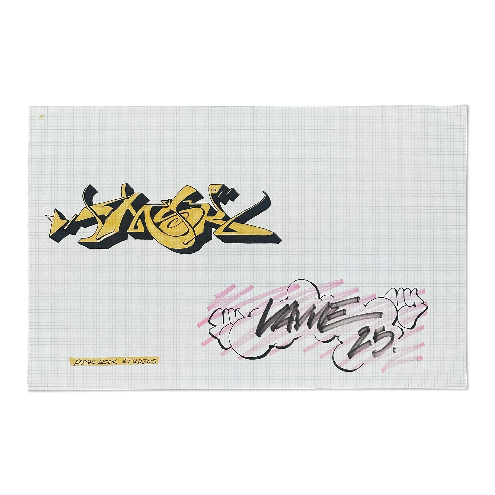 VAYNE "MSK/Tag/Throw" Original Artwork