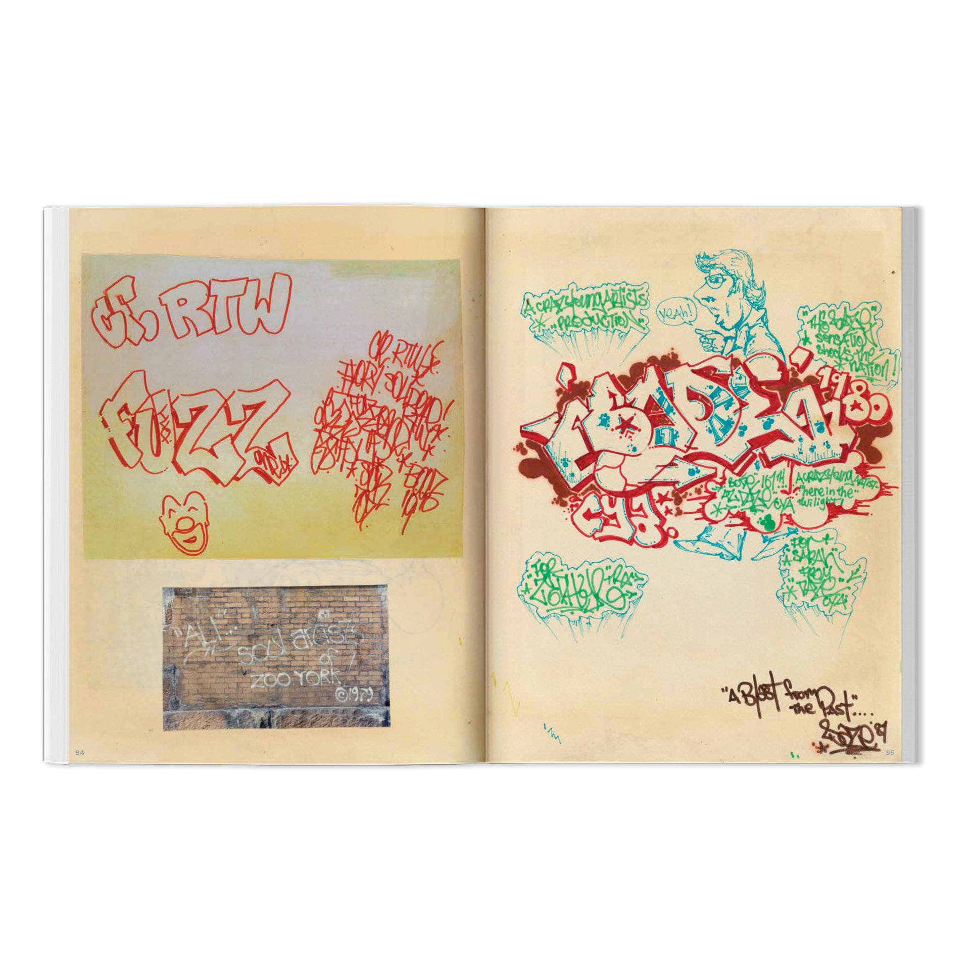 ZEPHYR "Graffiti Black Book/Scrapbook: 1978 & Beyond" Book PRE-ORDER