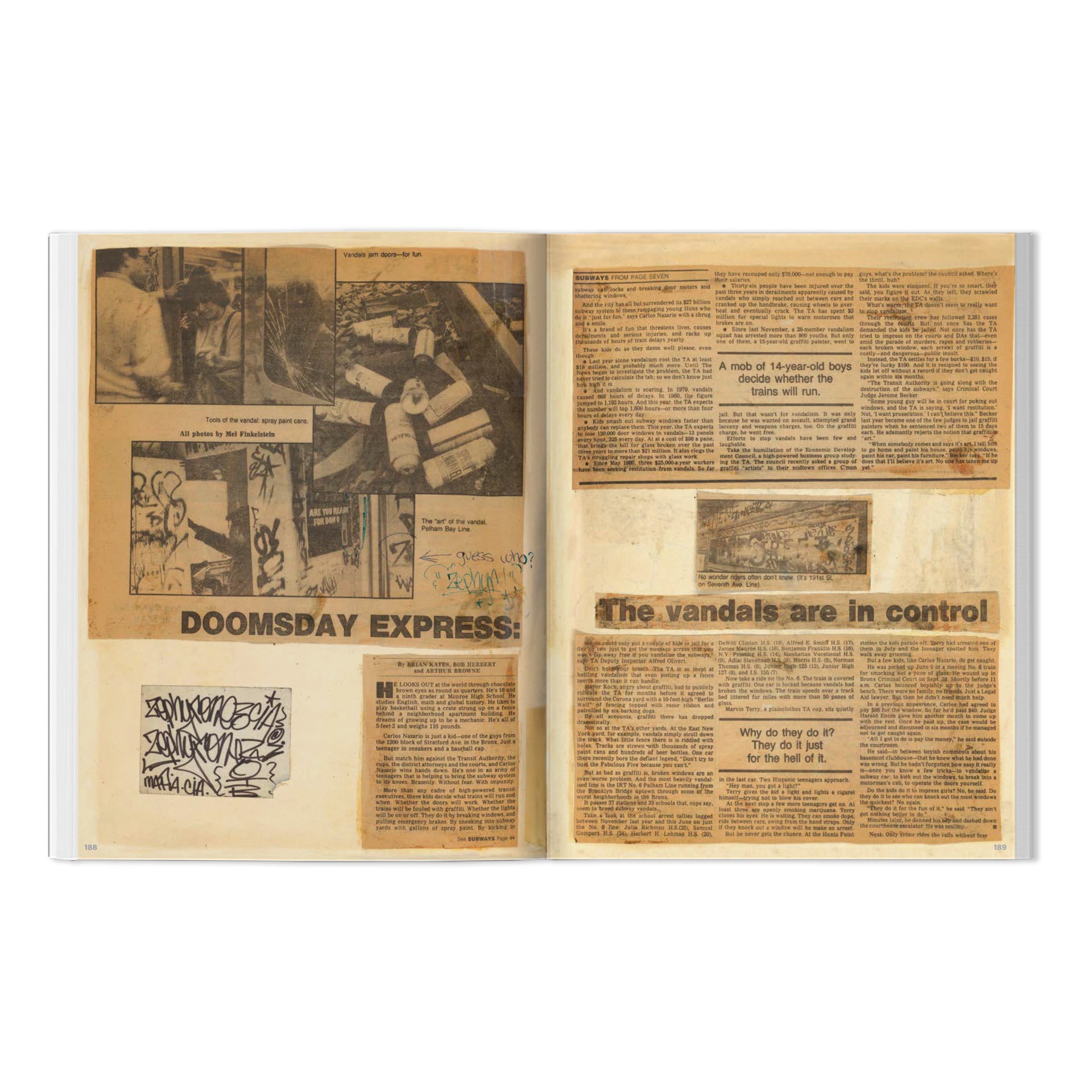 ZEPHYR "Graffiti Black Book/Scrapbook: 1978 & Beyond" Book PRE-ORDER