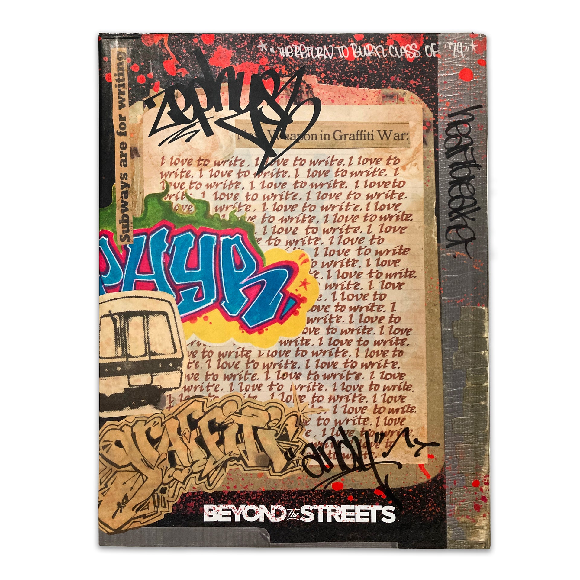 ZEPHYR "Graffiti Black Book/Scrapbook: 1978 & Beyond" Book PRE-ORDER