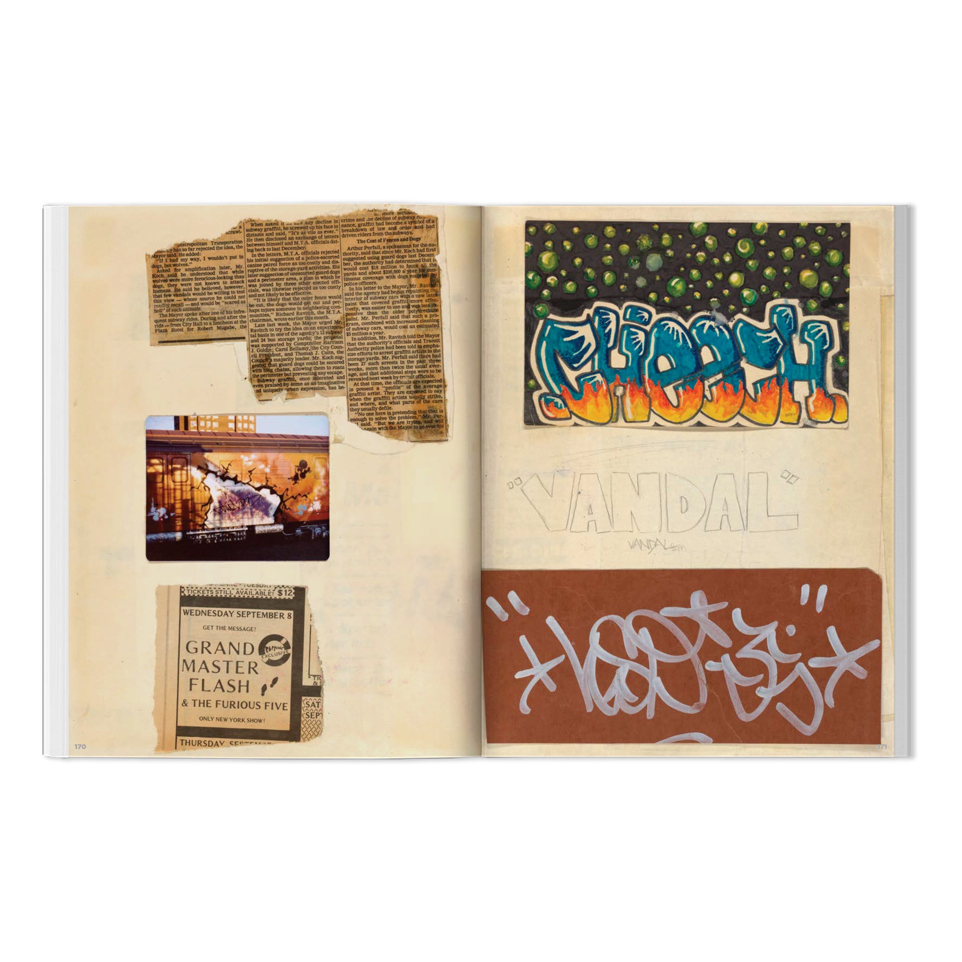 ZEPHYR "Graffiti Black Book/Scrapbook: 1978 & Beyond" Book