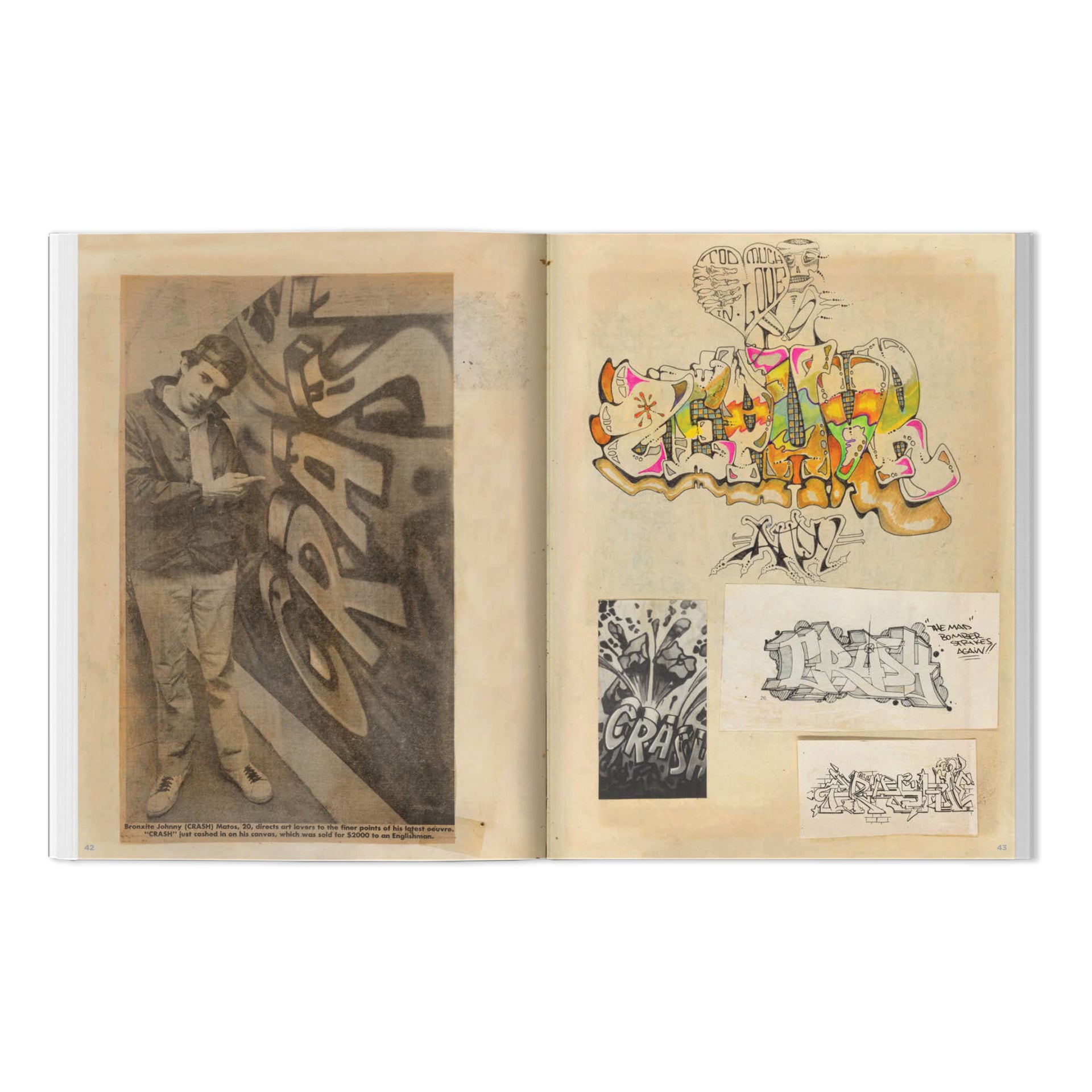 ZEPHYR "Graffiti Black Book/Scrapbook: 1978 & Beyond" Book