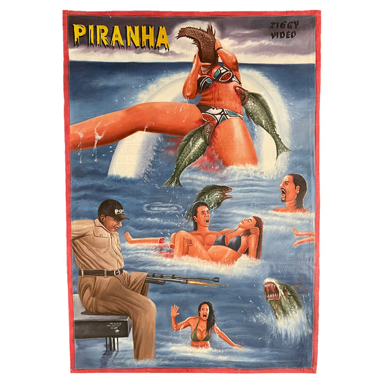 Deadly Prey Gallery "Piranha" Original Artwork