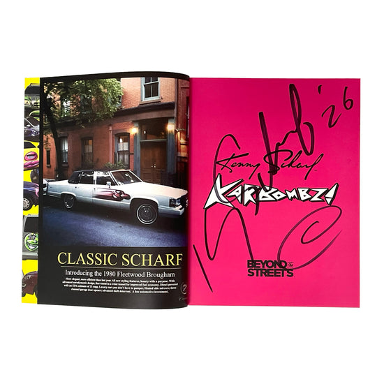Kenny Scharf SIGNED "KARBOMBZ!" Book