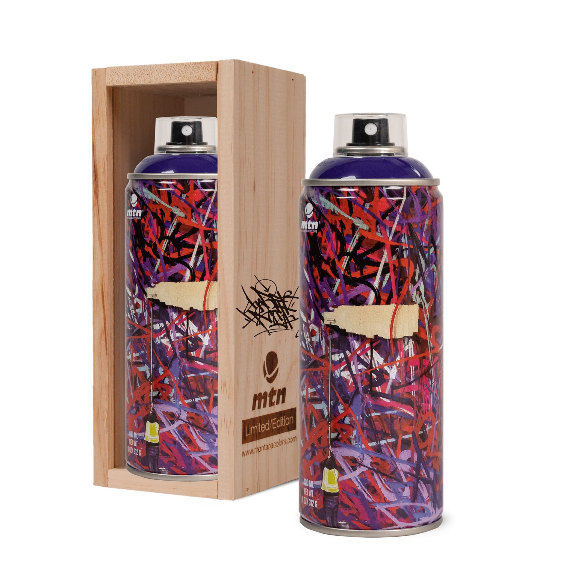 SABER Limited Edition MTN Spray Paint Can - BEYOND THE STREETS