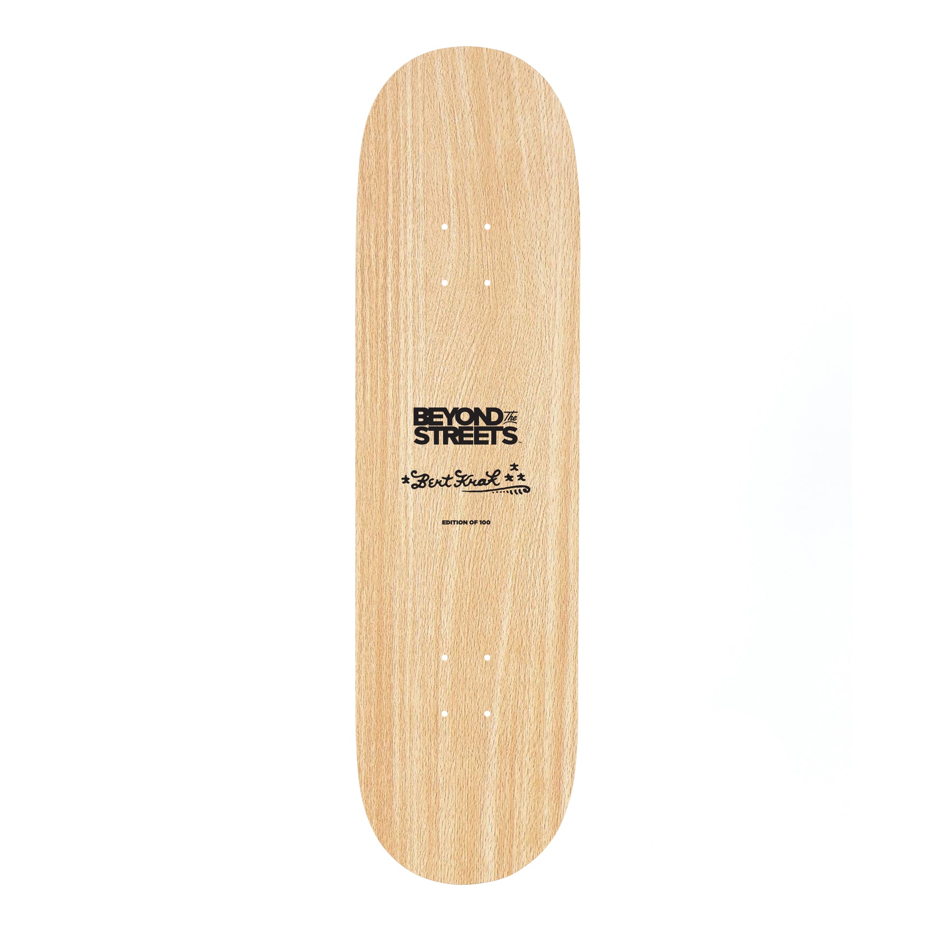 Bert Krak Magic Touch Skate Deck 1 back