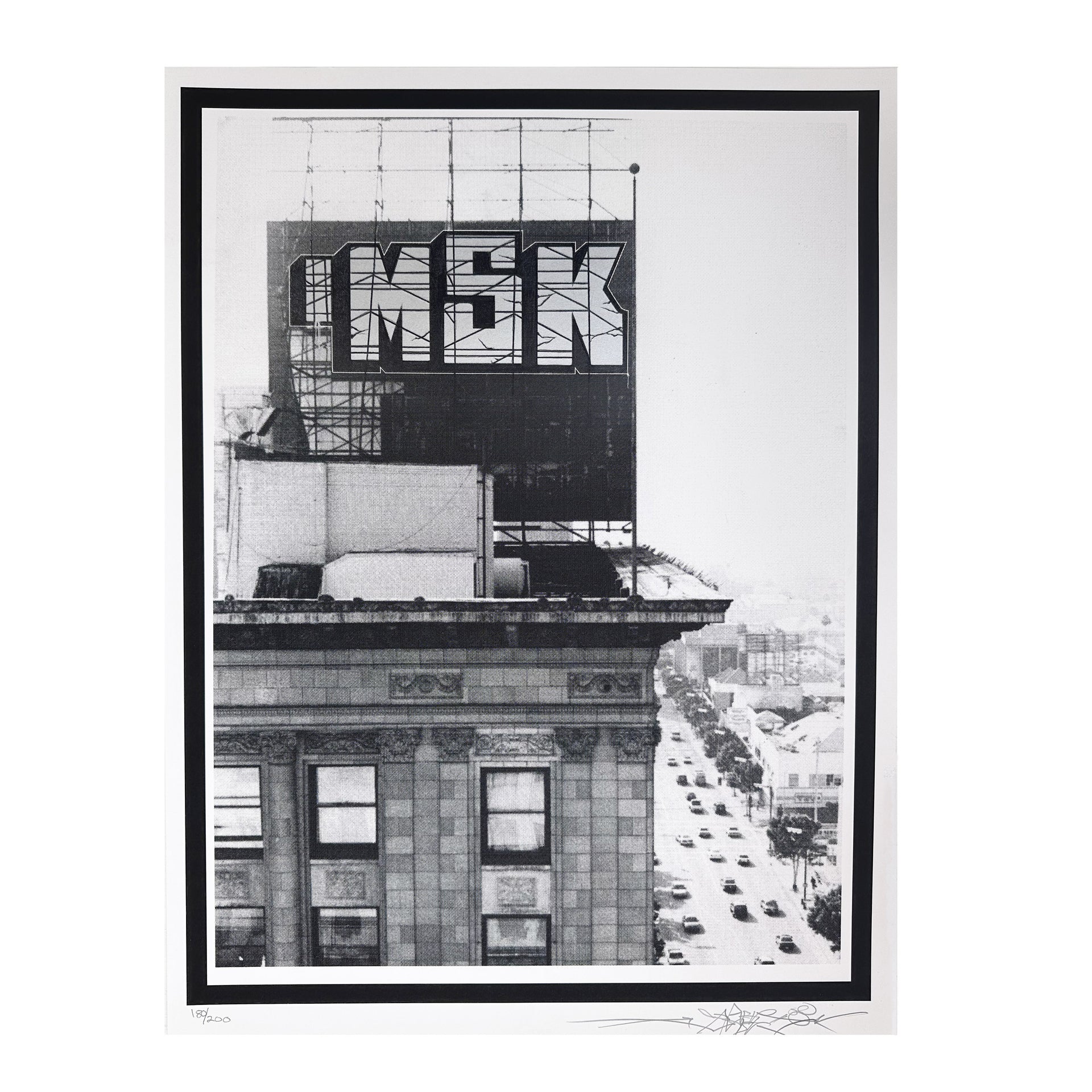 SABER "MSK Billboard" Print